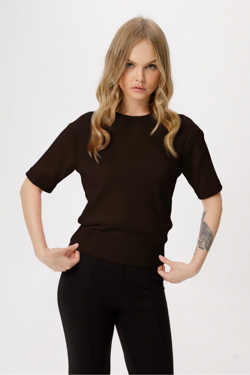 Брючный комплект PiRS 6470 коричневый+черный