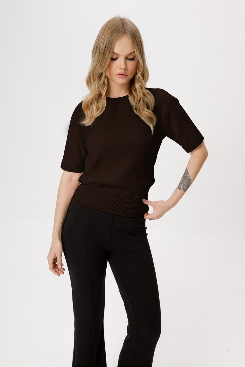 Брючный комплект PiRS 6470 коричневый+черный