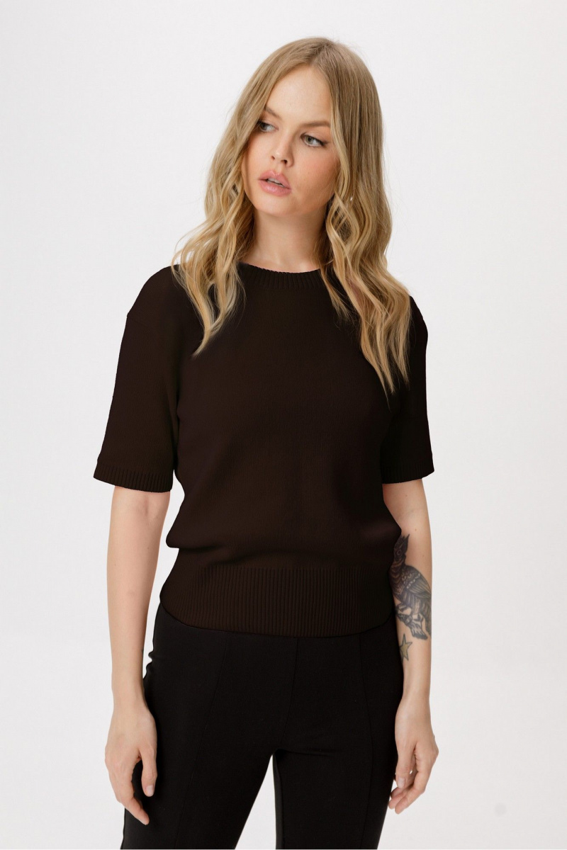 Брючный комплект PiRS 6470 коричневый+черный