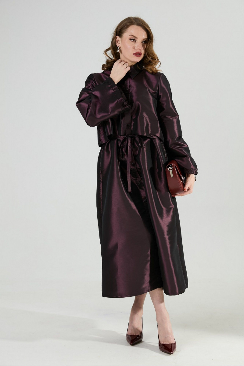 Платья NikVa 944-9 сливовый