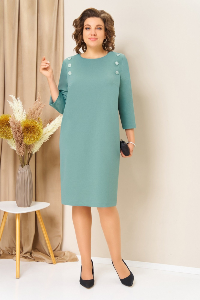 Платья VOLNA 1457 светло-мятный