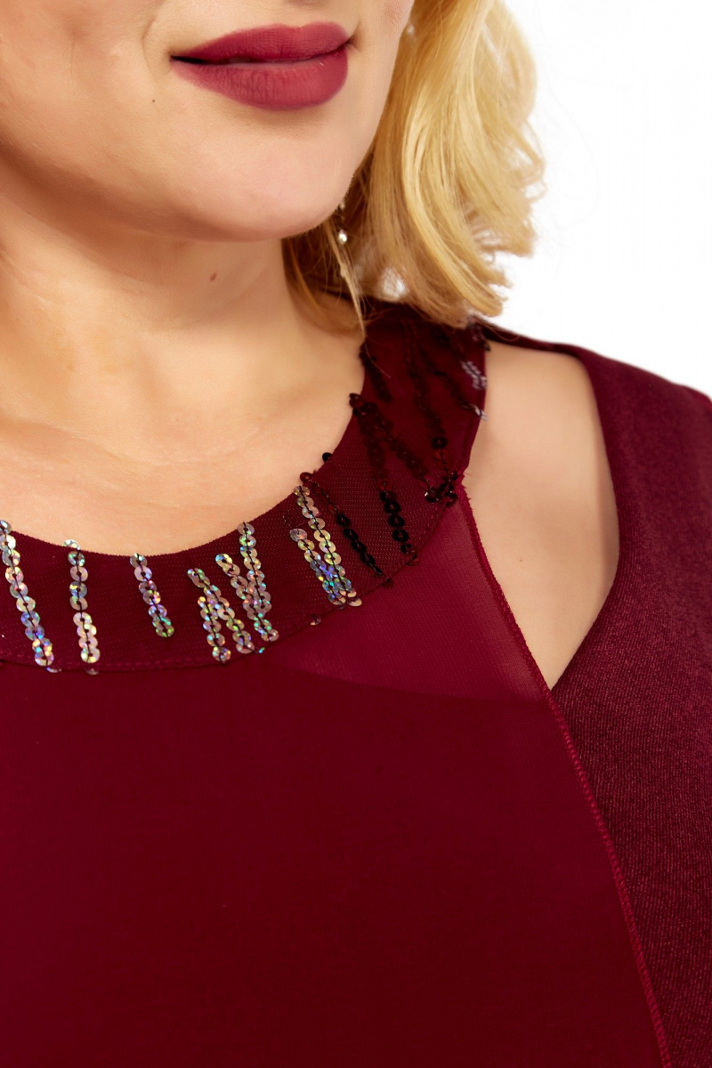 Платья Belinga 1237 бордовый