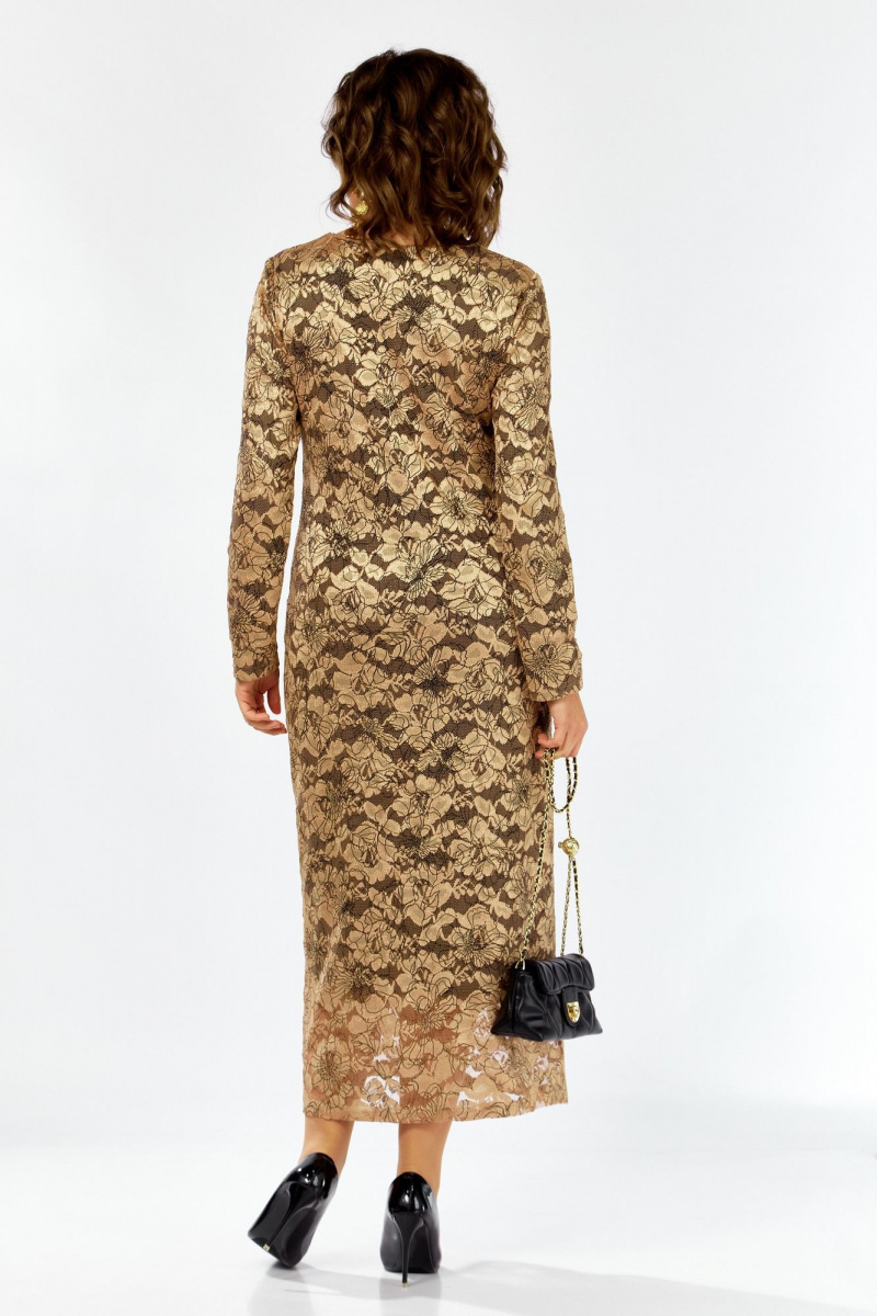 Платья Lady Secret 25311 золото+черный