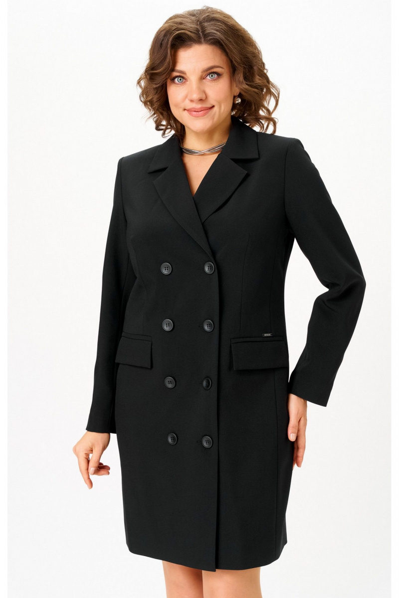 Платья БелЭльСтиль 852-2_36_22 черный