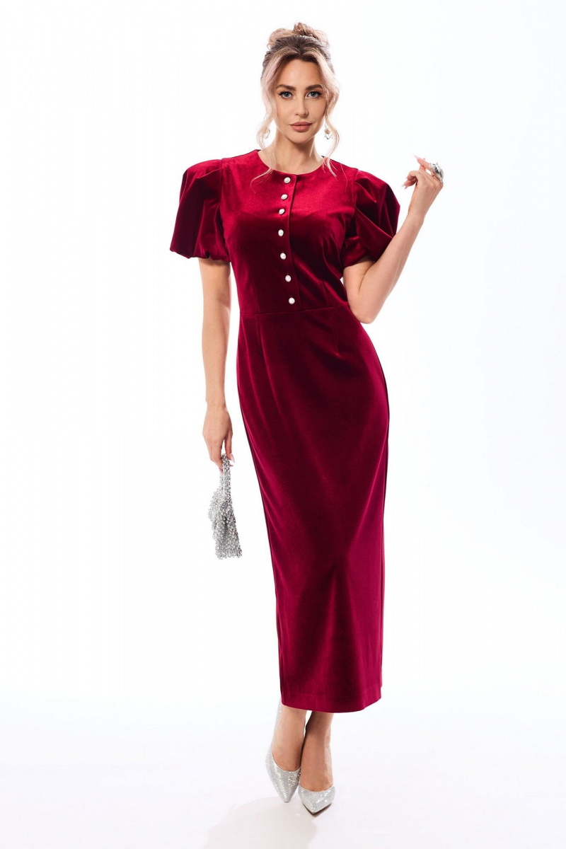 Платья Golden Valley 44257 темно-красный