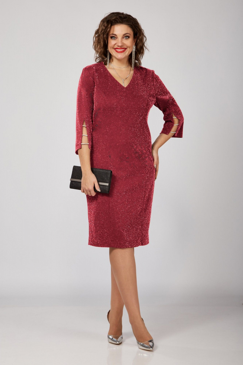 Платья Орхидея 1370-3 красный