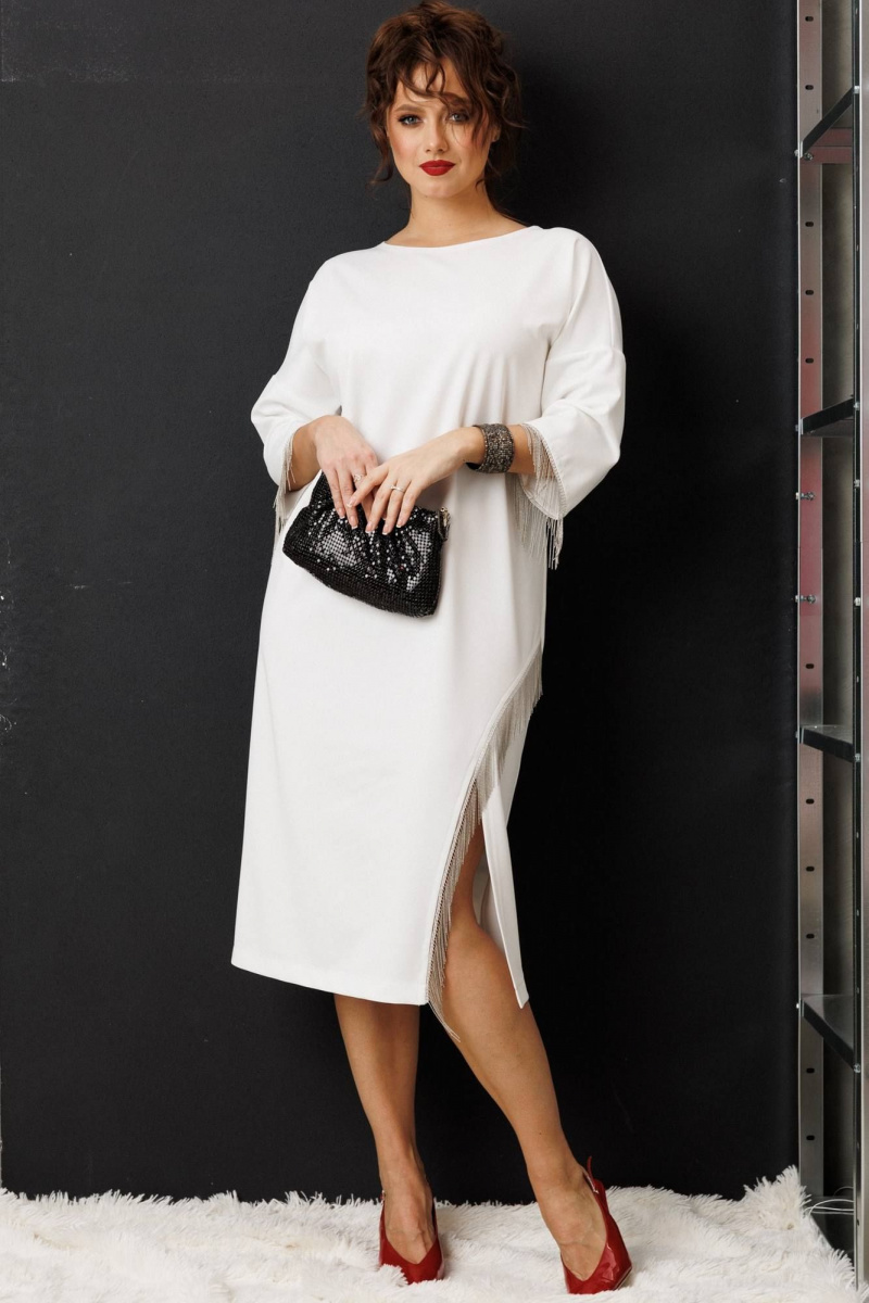 Платья Anastasia 1308 молочный