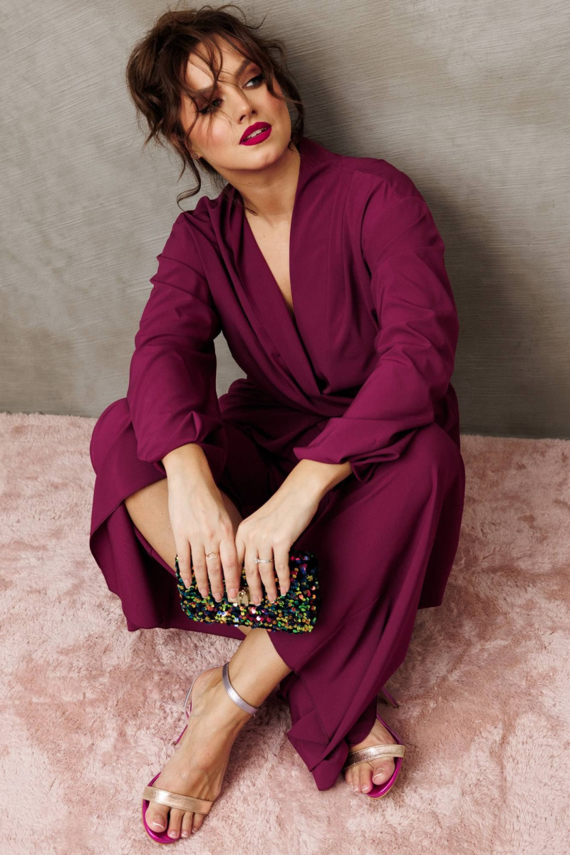 Брючный комплект Anastasia 1063.1 марсала