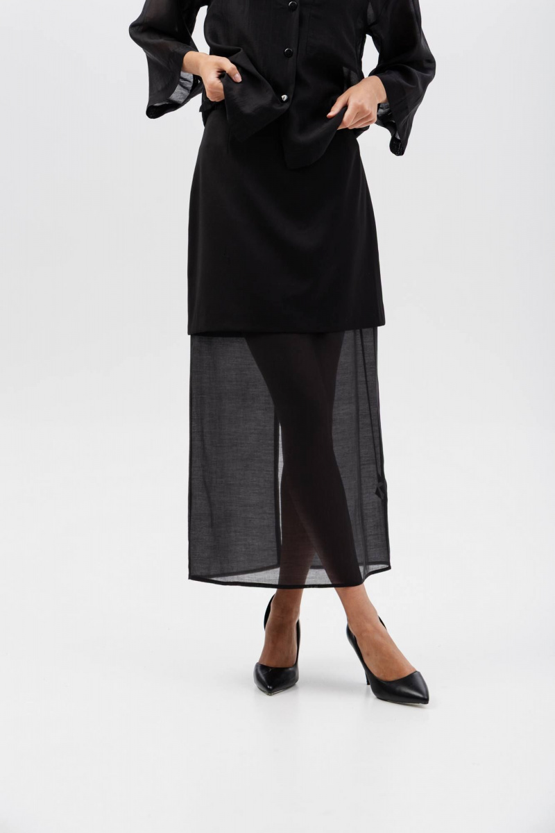 Юбки Romgil РТ0125-ВИ5 черный