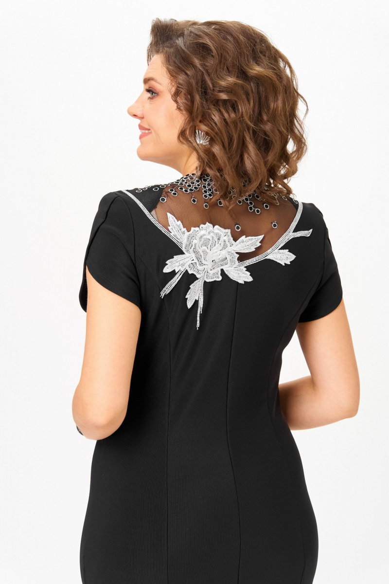 Платья Solomeya Lux 973Б черный-белый