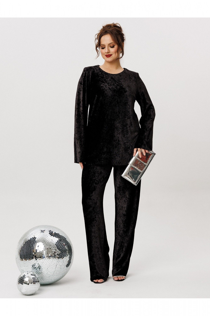 Брючный комплект Liona Style 966 черный