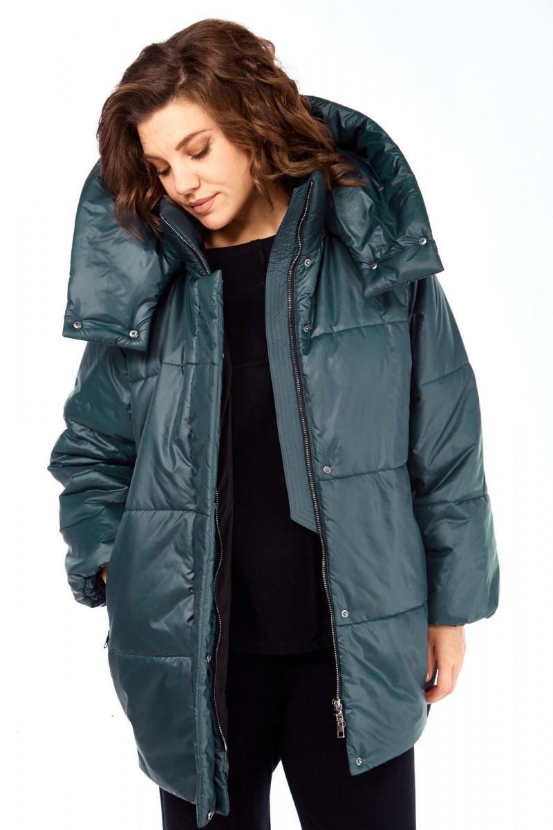 Женская куртка Диомант 2130 изумруд