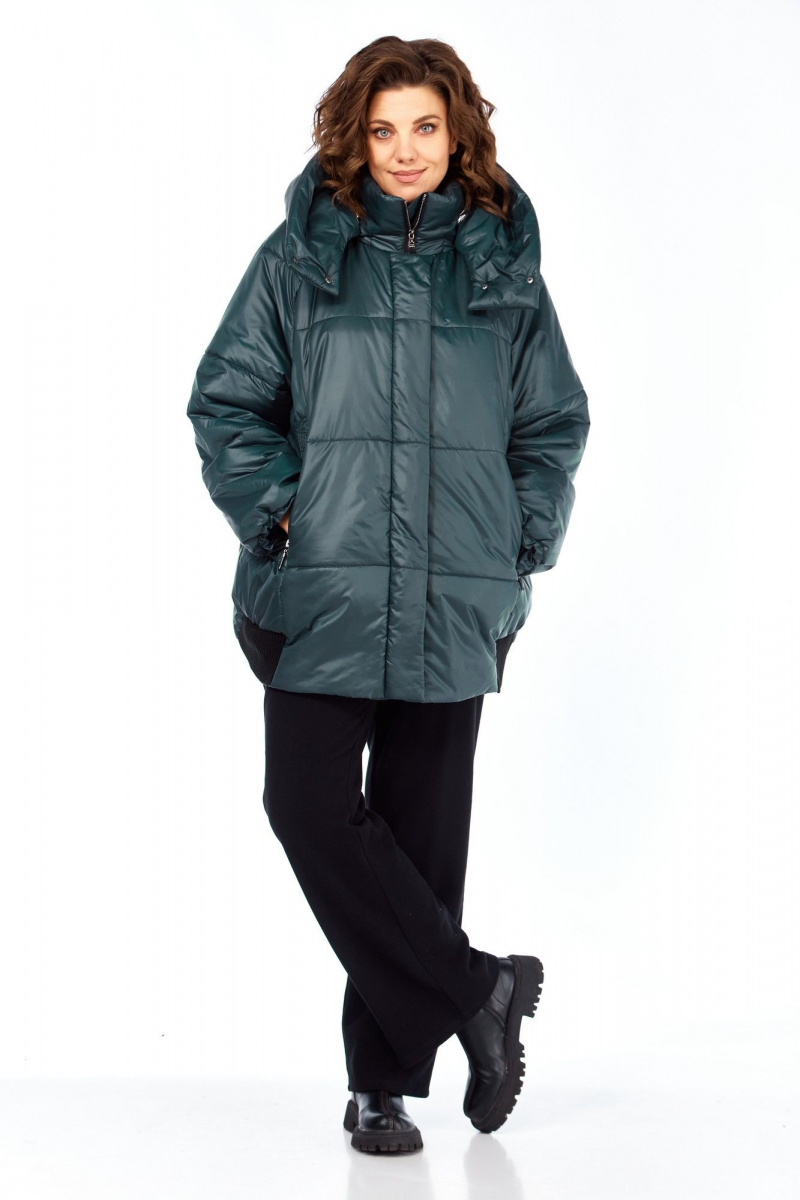 Женская куртка Диомант 2130 изумруд