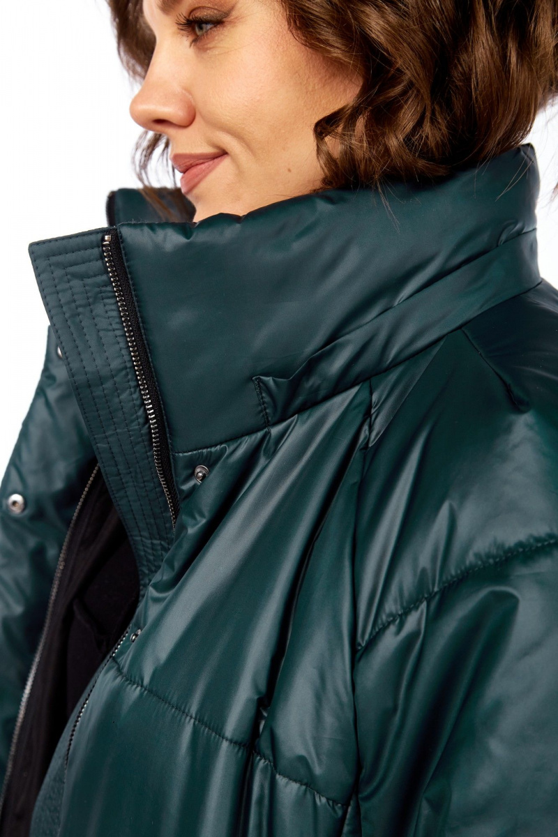 Женская куртка Диомант 2130 изумруд