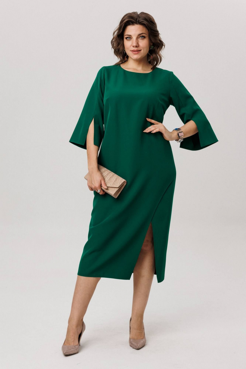 Платья Anelli 1786 изумрудный_ангел