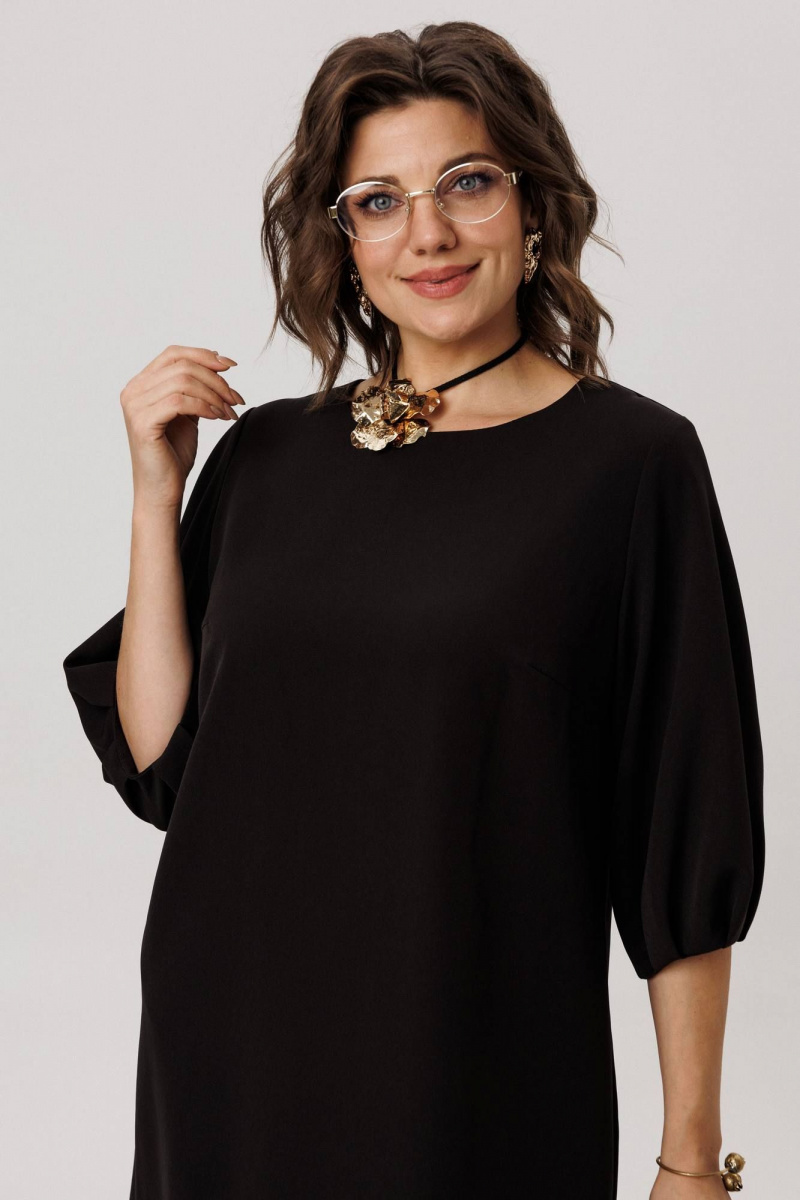 Платья Anelli 1792 лепесток_черной_мальвы