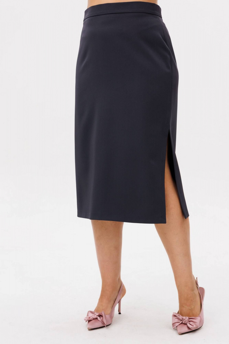 Юбки Anelli 1648 грифельный_силуэт