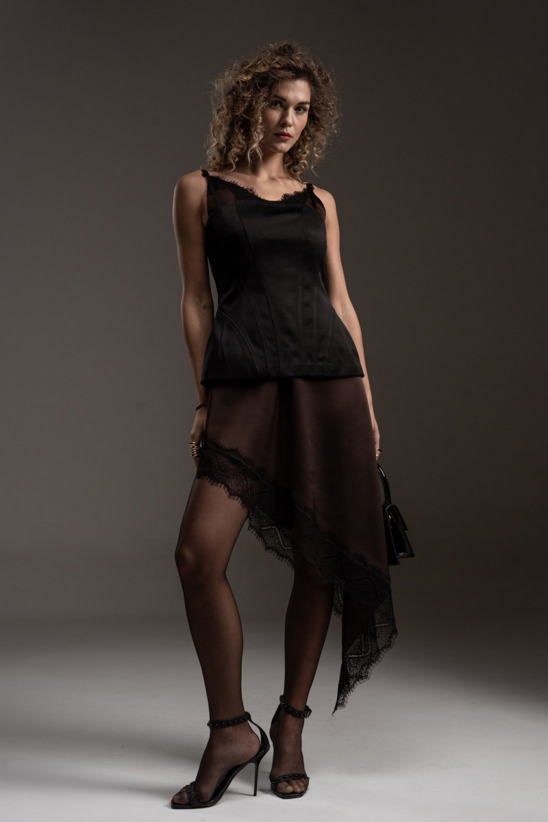 Платья SILVERSPICE S-5540 шоколад