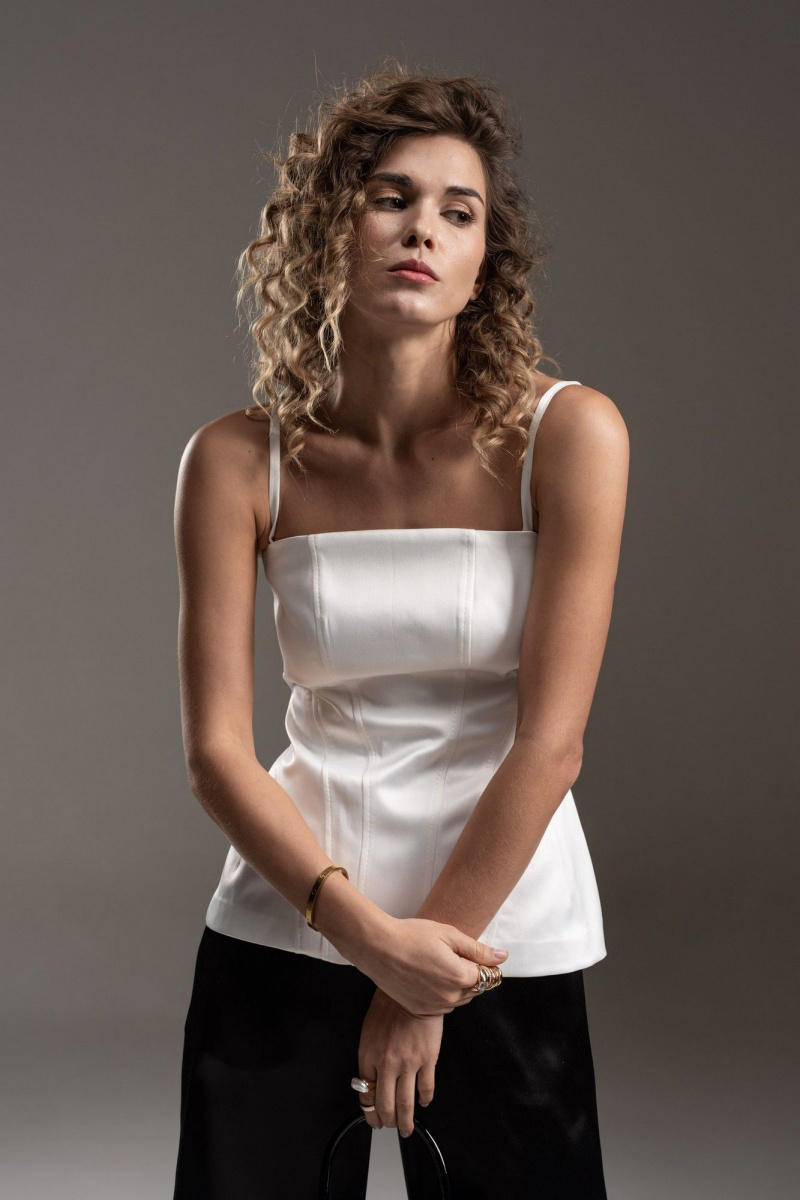 Топы SILVERSPICE S-7529 молоко