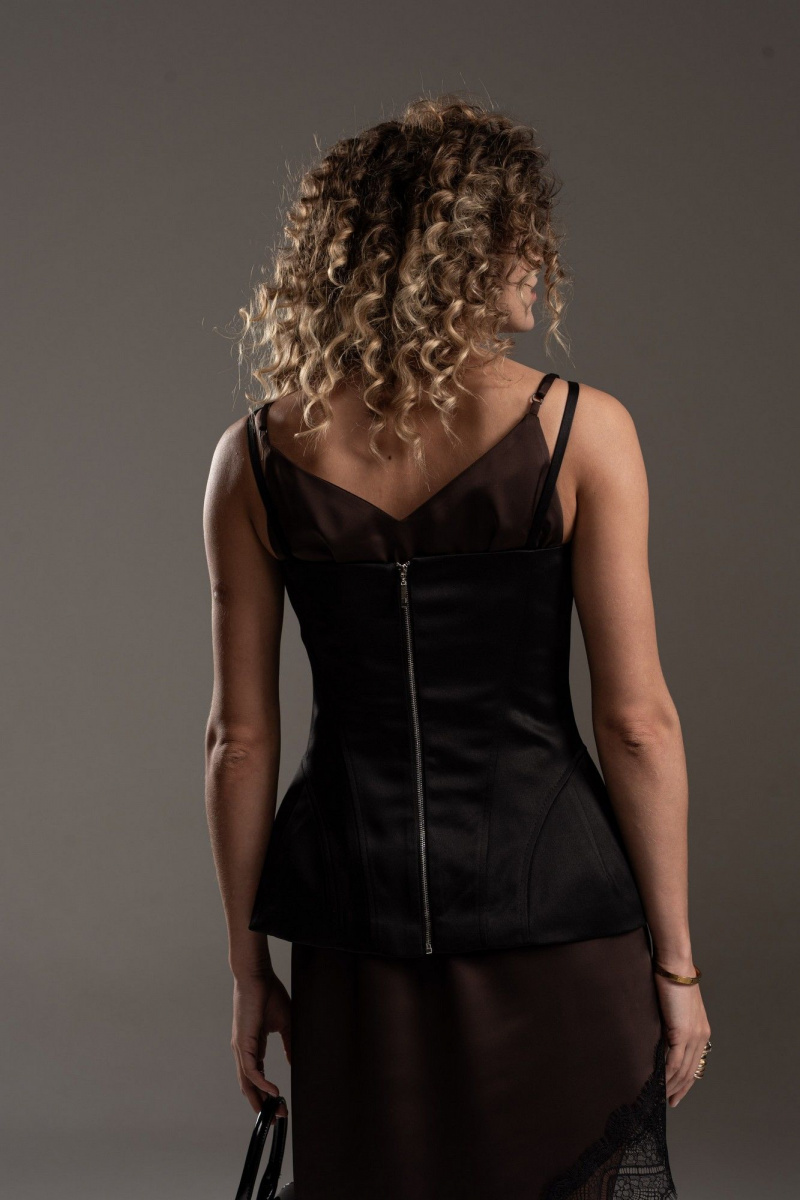 Топы SILVERSPICE S-7529 черный