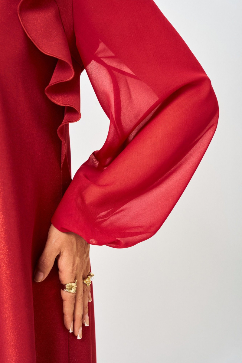 Платья EVA GRANT 7322А красный