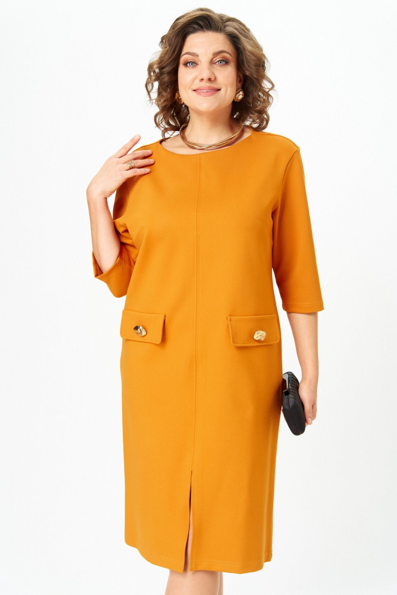 Платья Michel chic 2192 охра