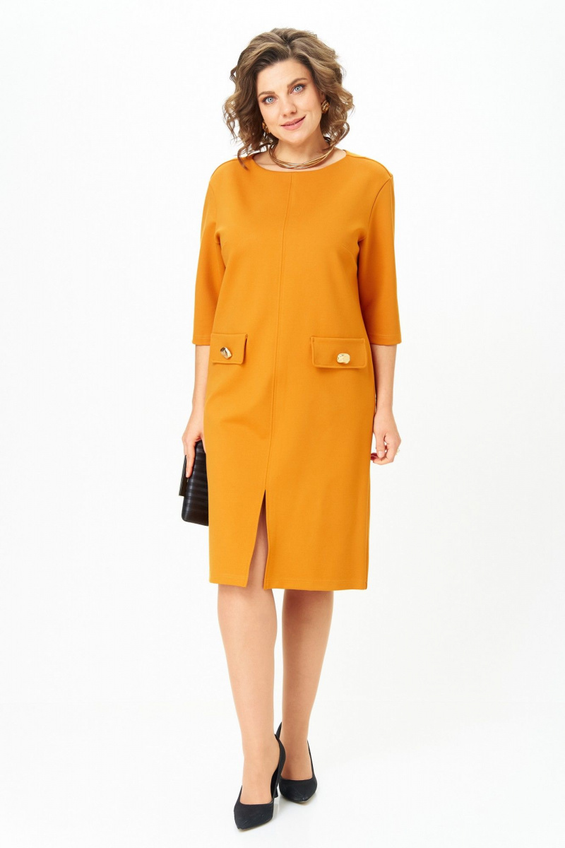 Платья Michel chic 2192 охра