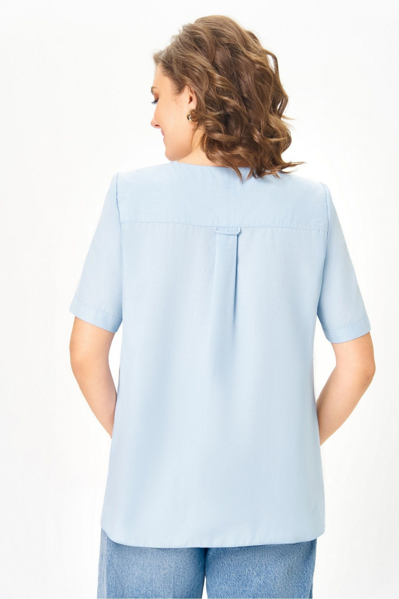 Блузы DaLi 5768 голубая