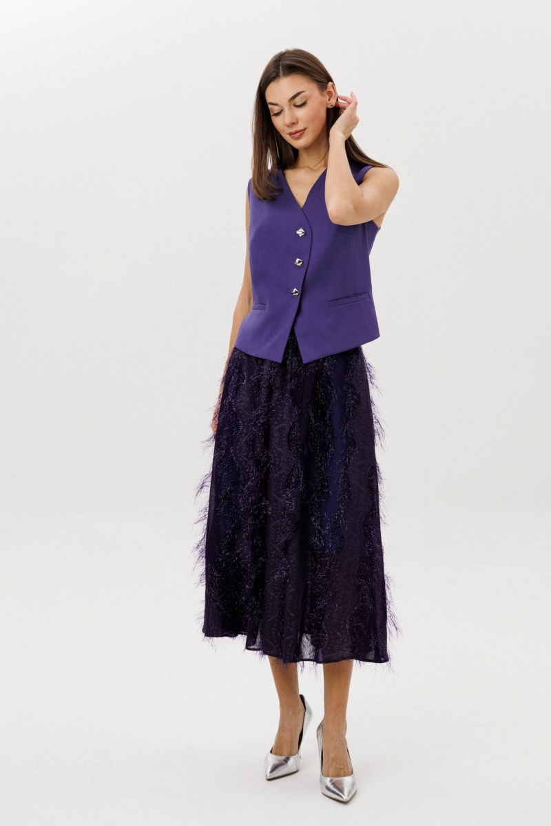 Юбочный комплект Fantazia Mod 5336 черника