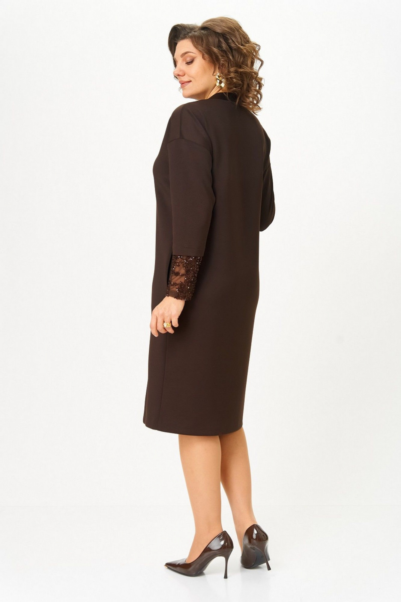 Платья Koketka i K 1337 коричневый
