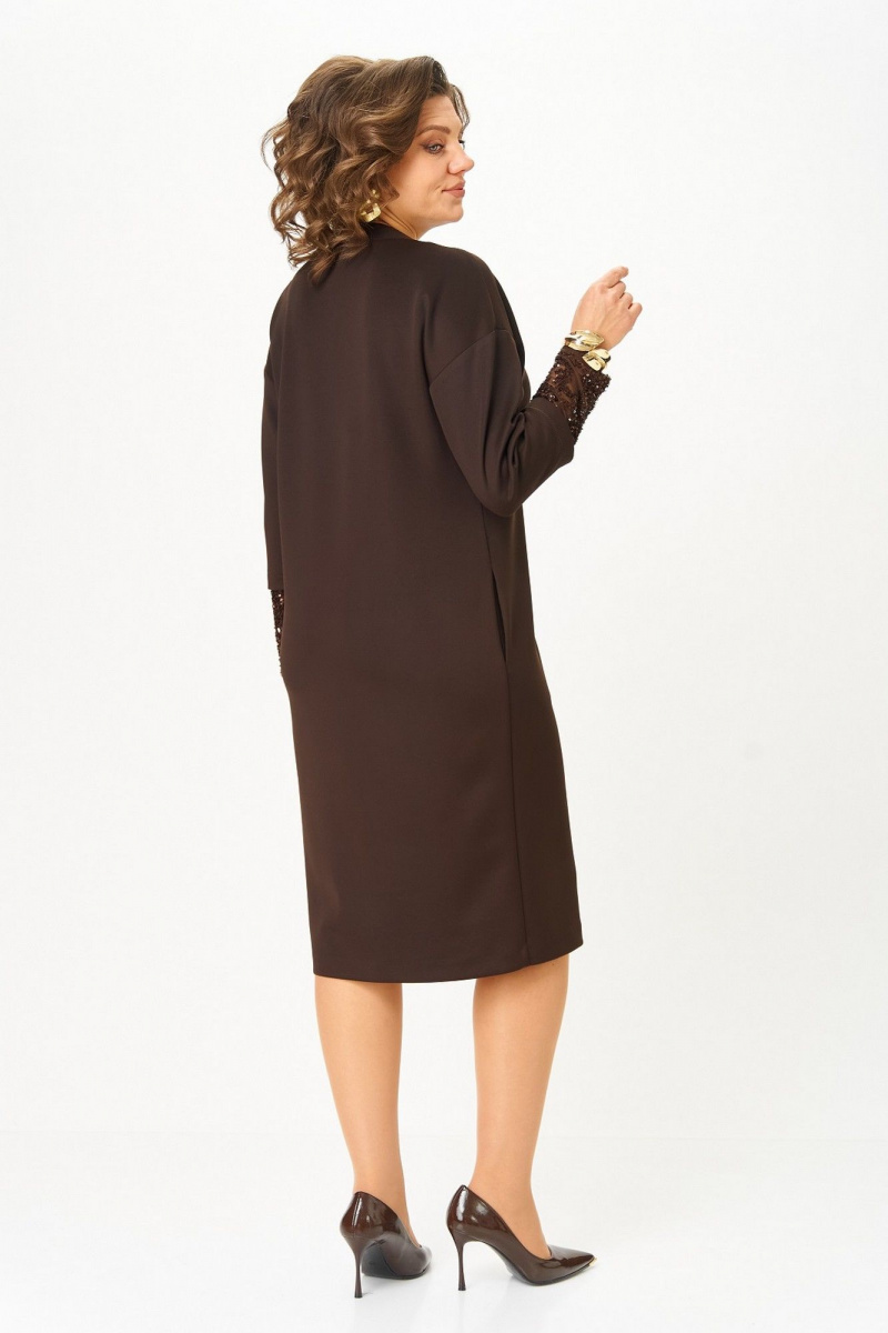 Платья Koketka i K 1337 коричневый
