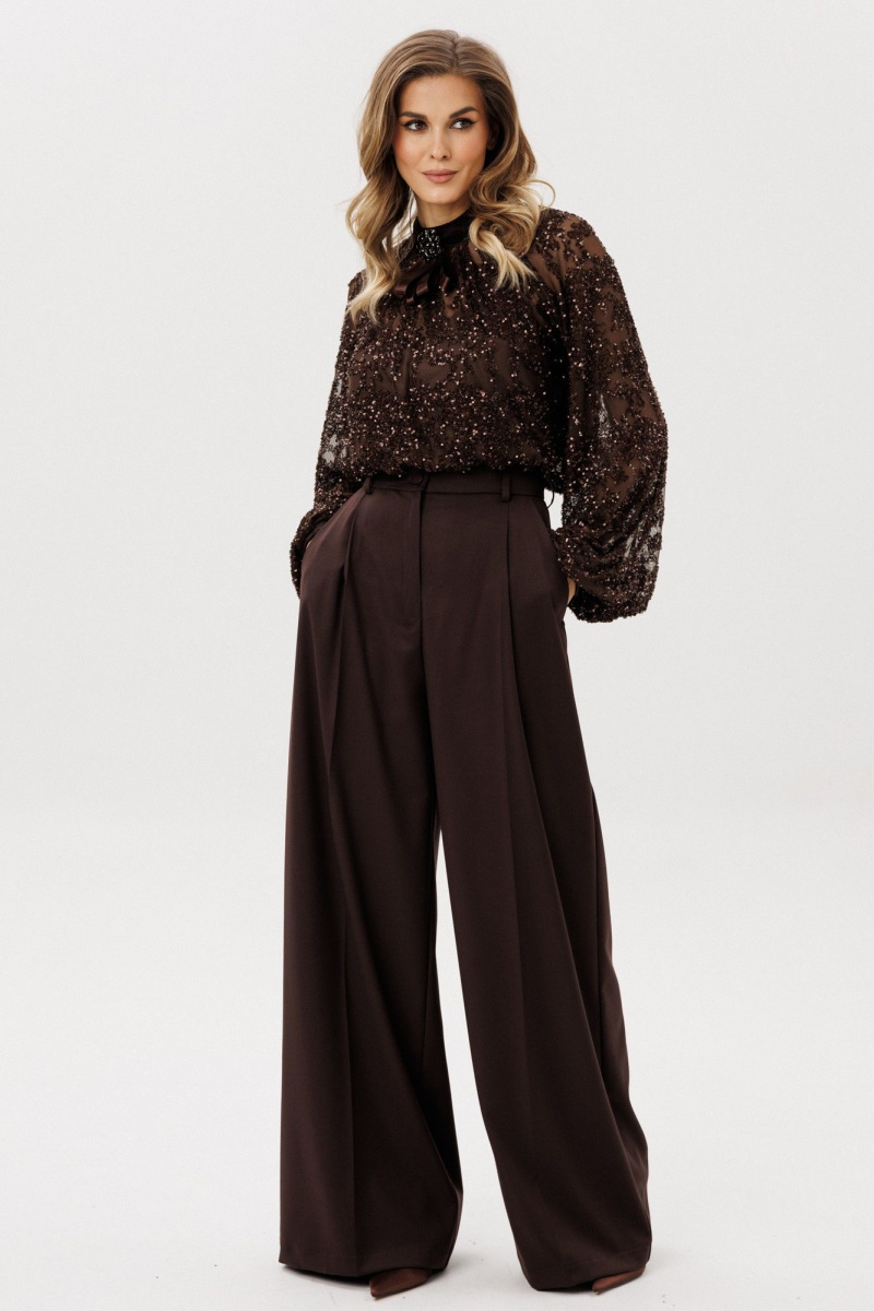 Брюки EOLA 3007.2  шоколадный