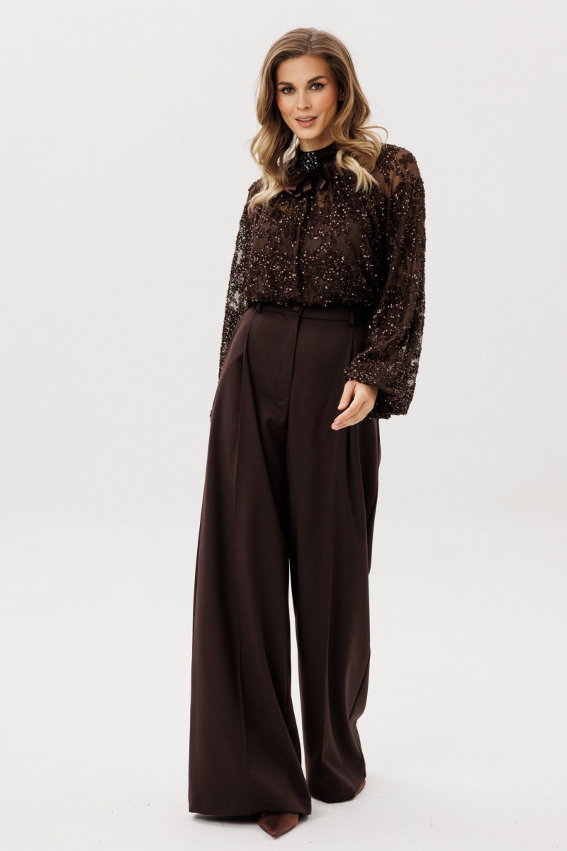 Брюки EOLA 3007.2  шоколадный