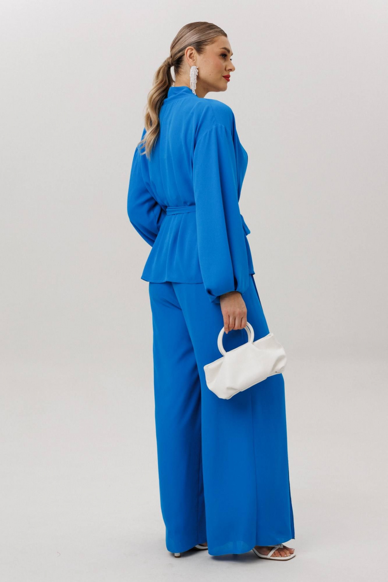 Брючный комплект Anastasia м-1063.1 васильковый