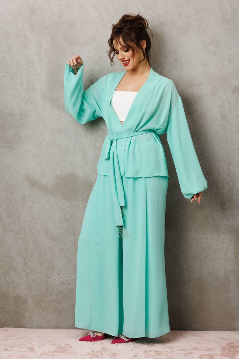 Брючный комплект Anastasia м-1063.1 мята