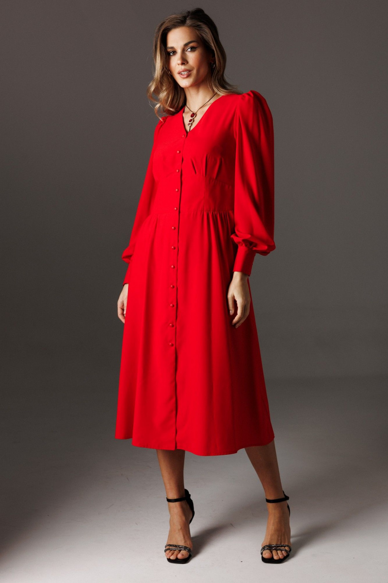 Платья Ларс Стиль 1193 красный