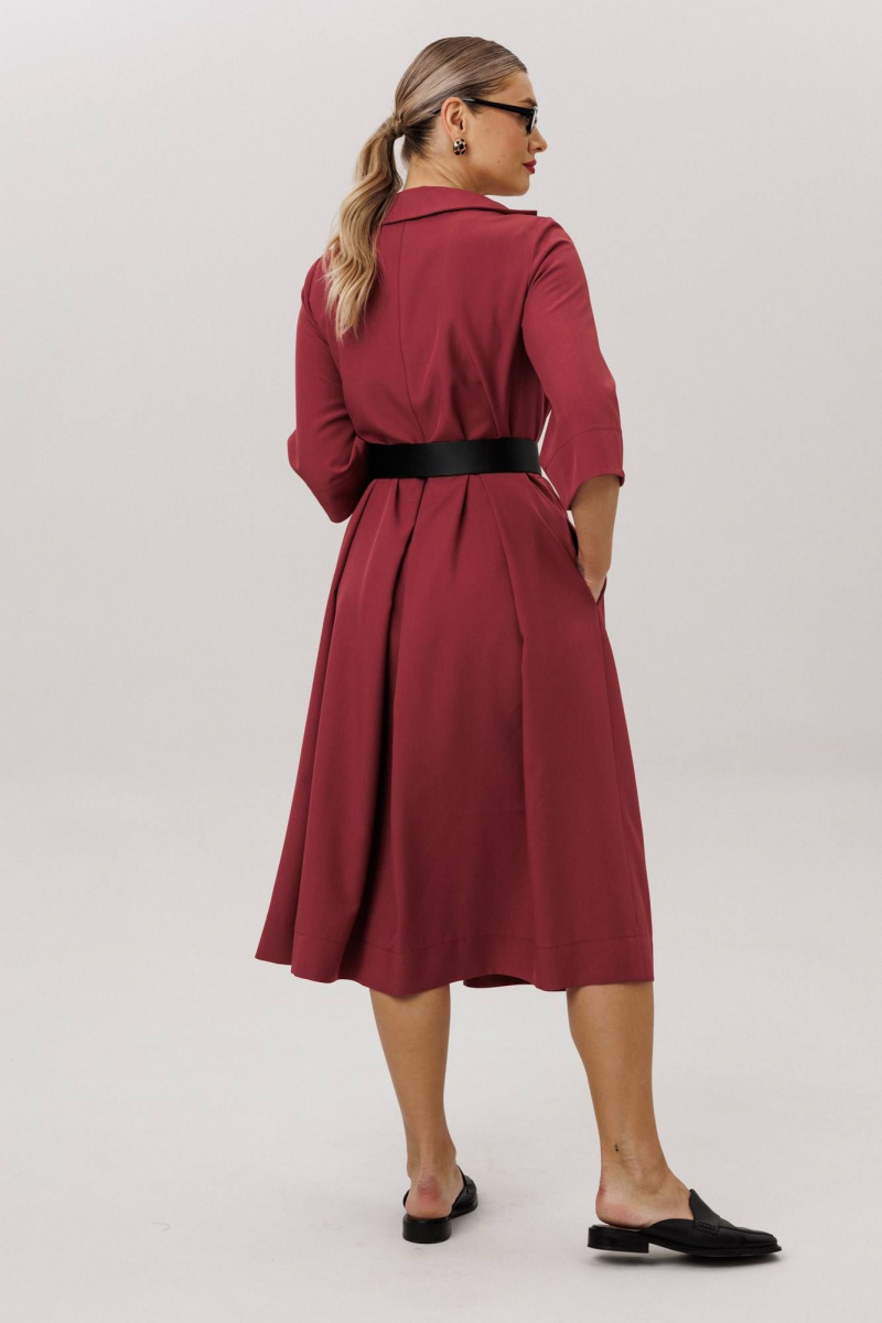 Платья Anastasia м-1108.4 брусника