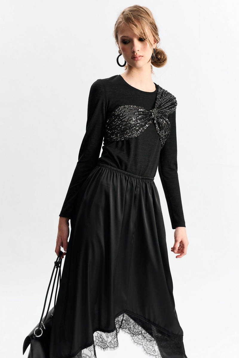 Джемперы MilMil 1267 черный