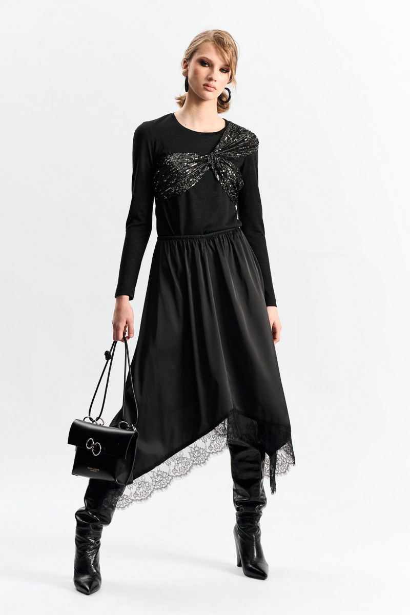 Джемперы MilMil 1267 черный