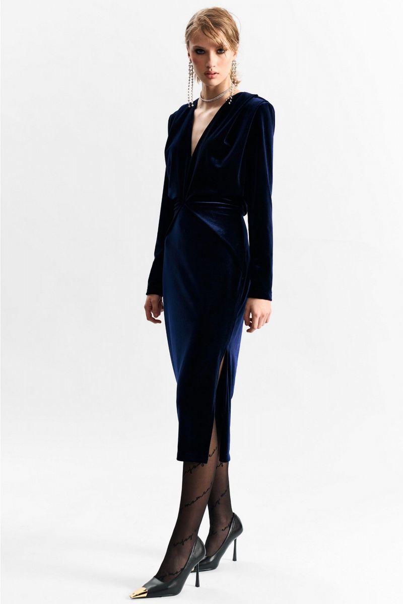 Платья MilMil 1272 темно-синий