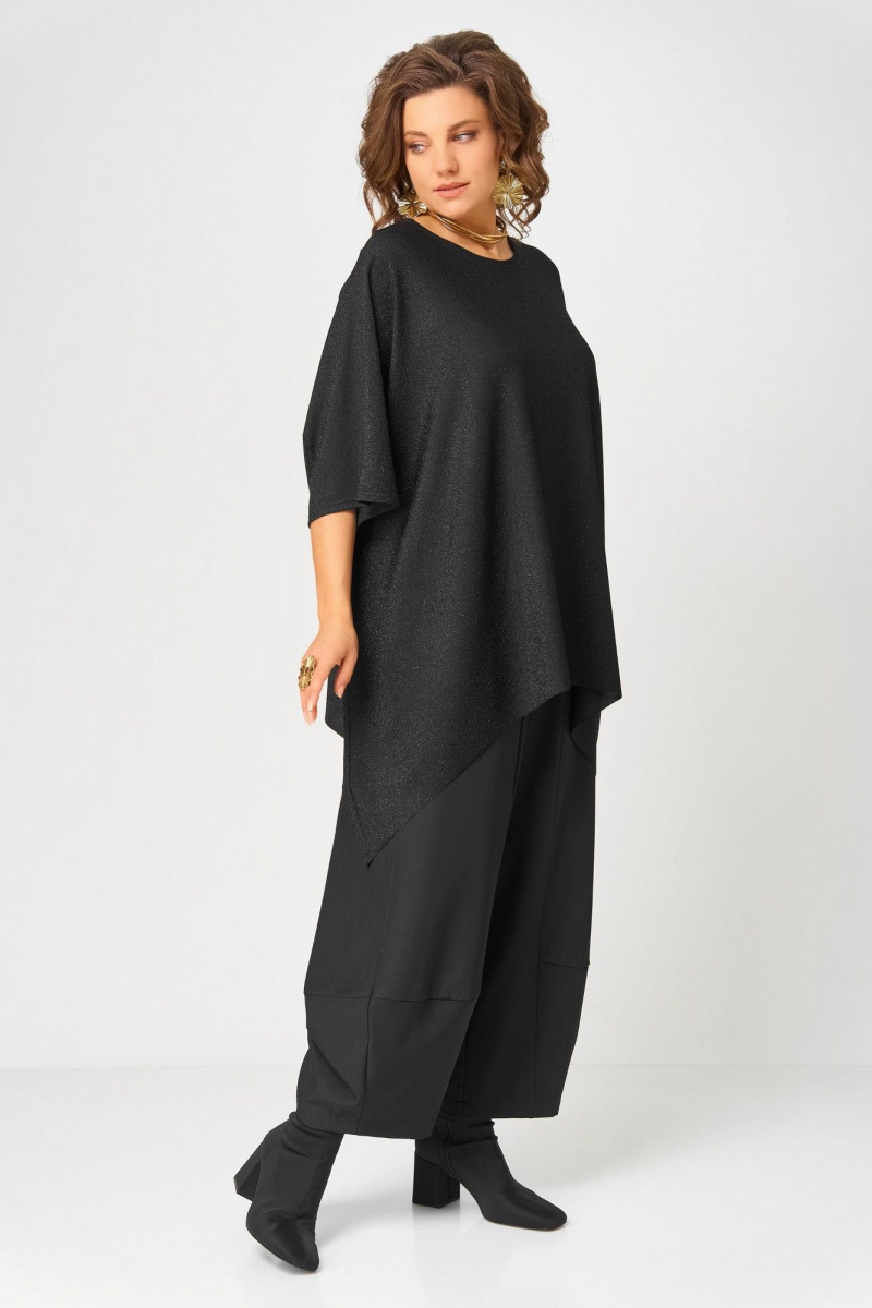 Джемперы Bliss 0301 черный_с_люрексом