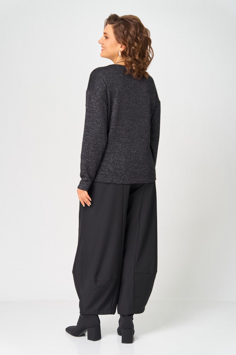 Джемперы Bliss 08378 черный_с_люрексом