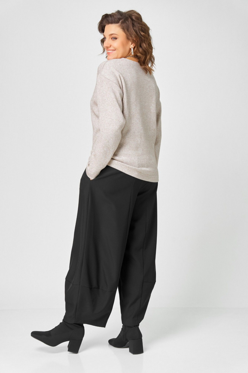 Джемперы Bliss 08378 бежевый_с_люрексом