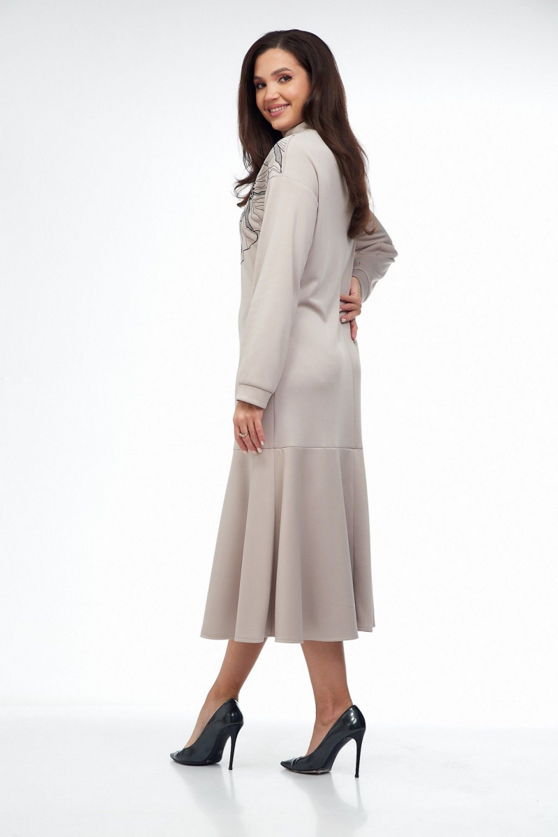 Платья Takka Plus 25-255/1 бежевый