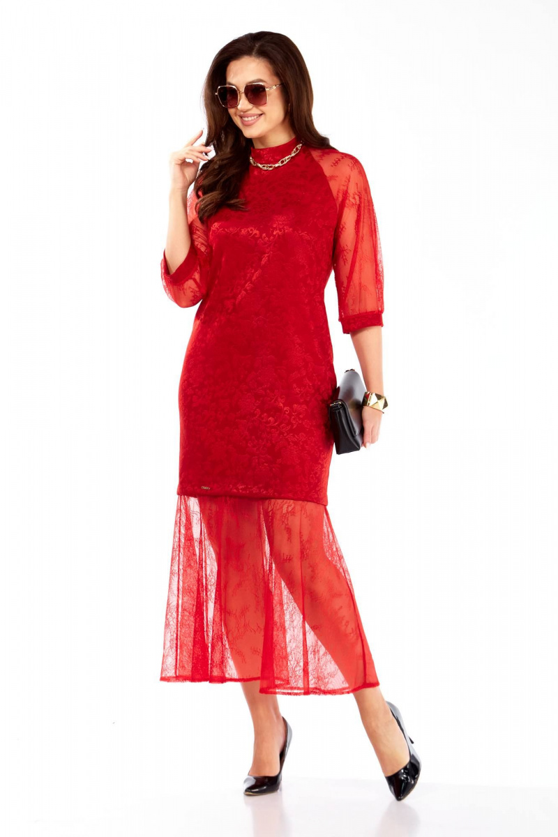 Платья Taita plus 2537 красный