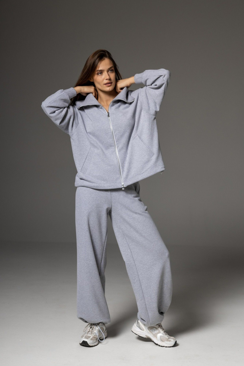 Брючный комплект Twok 112501 серый