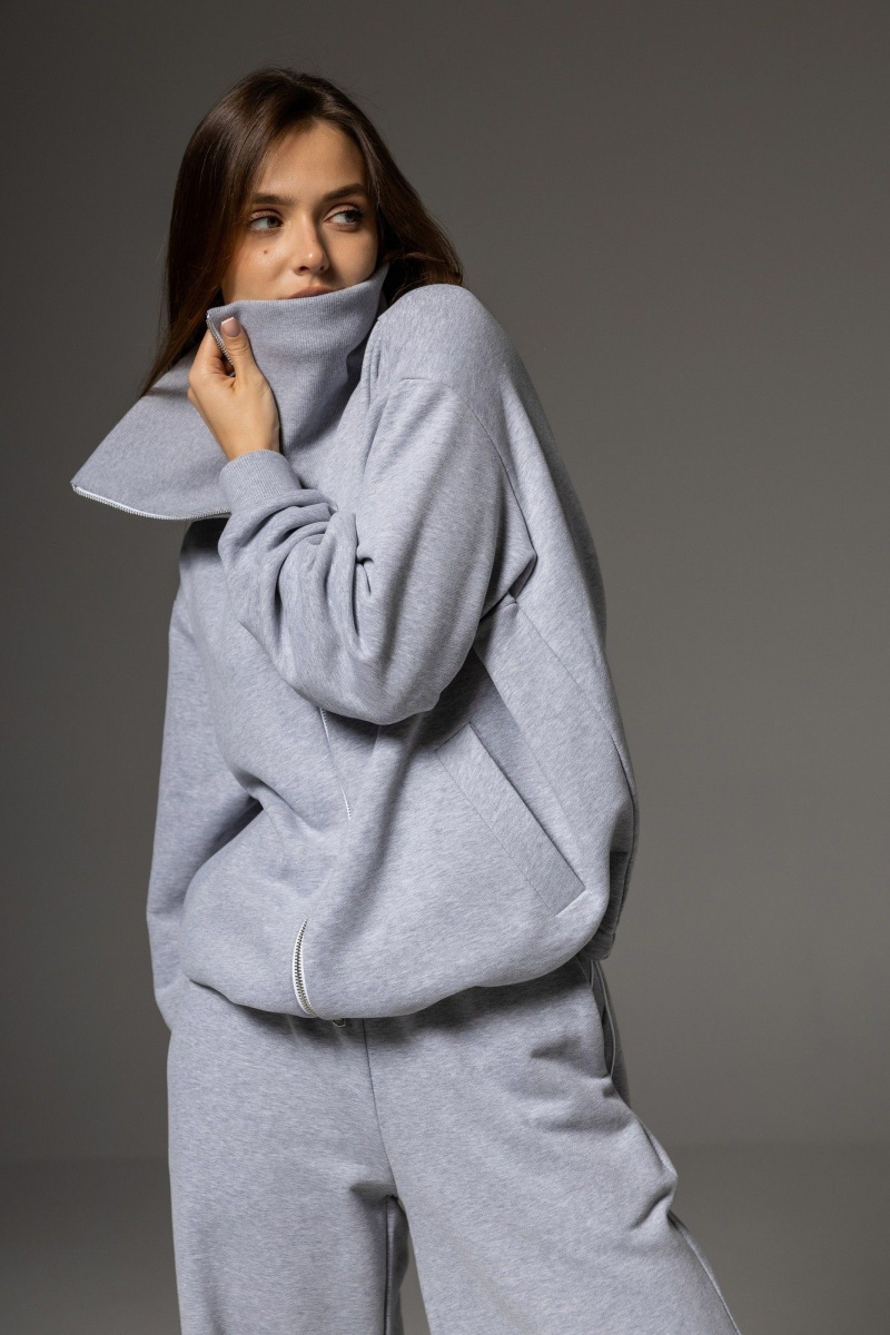 Брючный комплект Twok 112501 серый