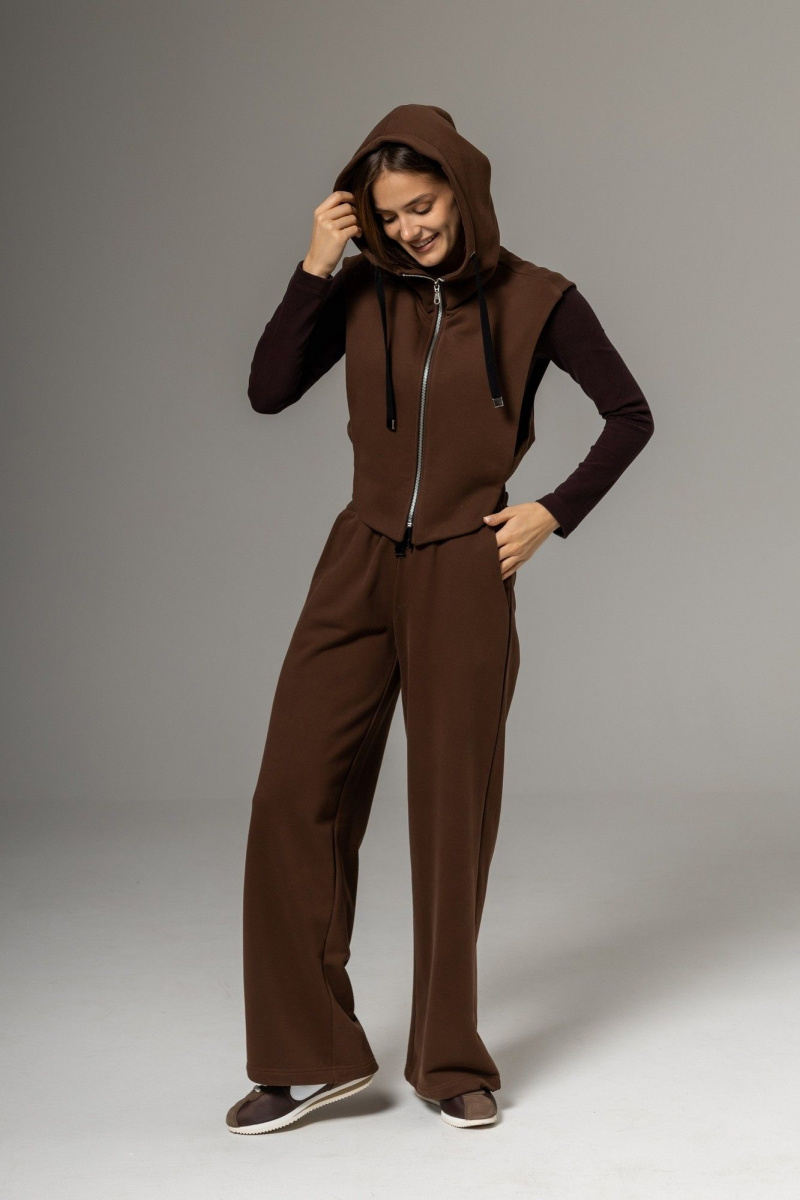 Жилеты Twok 112503 шоколад