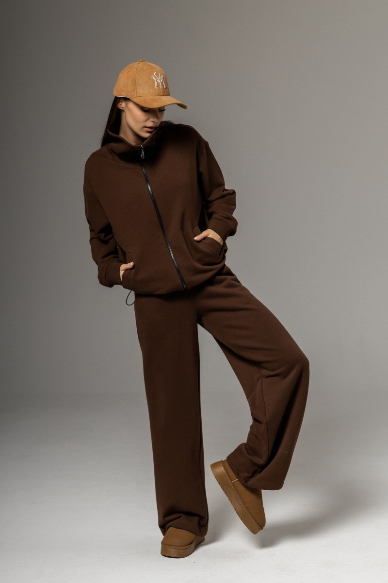 Брючный комплект Twok 112507 шоколад