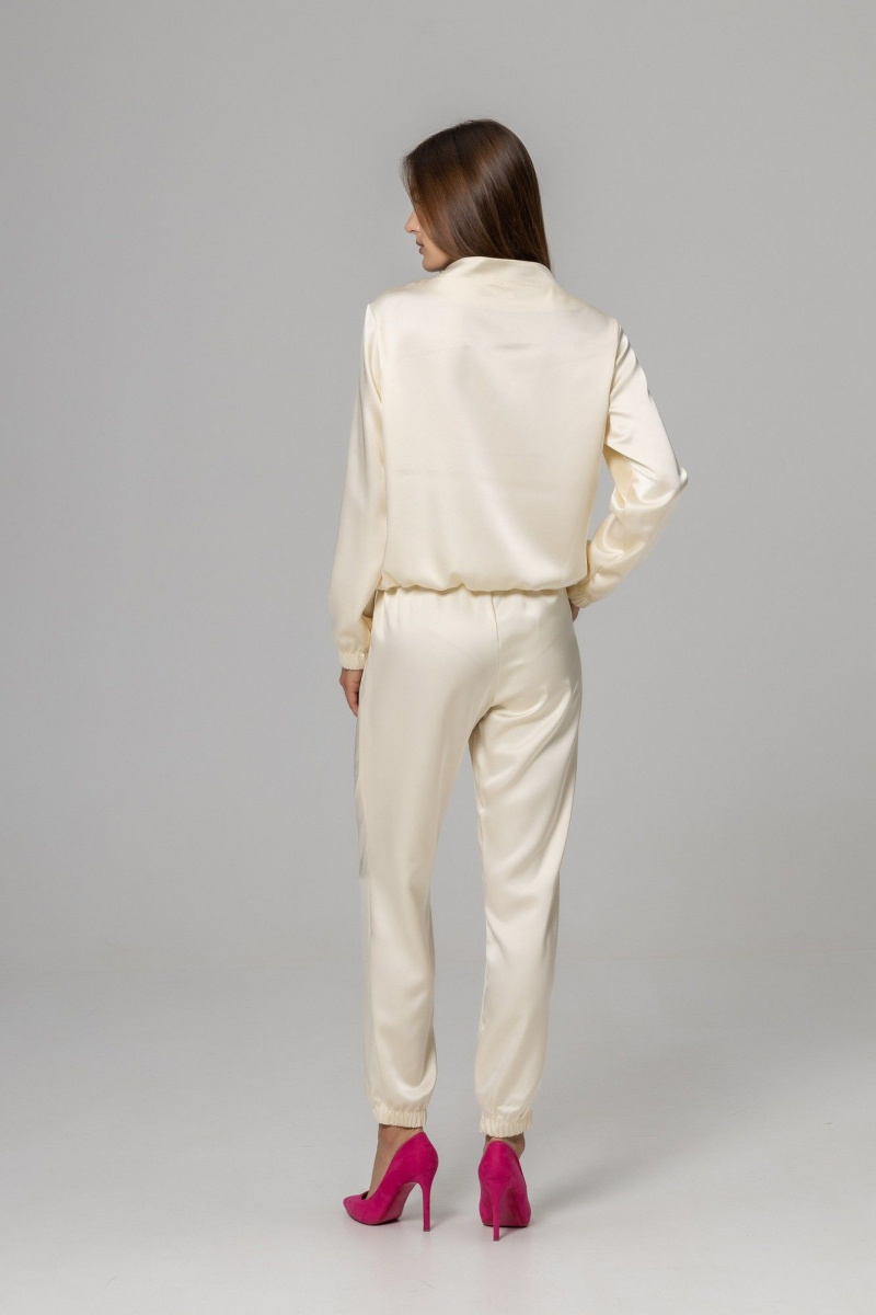 Брючный комплект Twok 925120 сливочный